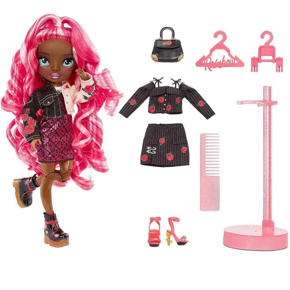 Rainbow High Series 3 Daria Roselyn Fashion Doll New In Box with two outfit - Picture 8 of 14